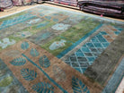 9' X 11' Tufenkian Handmade Tibetan Nepal Wool Rug Decorative Rug Wow - Jewel Rugs