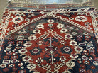 4' X 4' 4" Antique Handmade Turkish Oriental Bergema Wool Veg Dyes Tribal Collectible Rug - Jewel Rugs