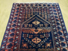 3' 4" X 5' 6" Vintage Handmade Pakistan Balouchi Balouch Tribal Wool Rug Nice - Jewel Rugs