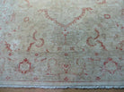 6' X 9' Handmade Turkish Oushak Floral Wool On Cotton Rug Nice - Jewel Rugs