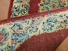 2' X 4' Handmade Chinese Floral Oriental Wool Rug Carpet Nice Red - Jewel Rugs