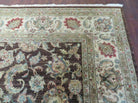 9' X 12' Vintage Handmade Peshavar Chobi Pakistani Floral Agra Wool Carpet Nice - Jewel Rugs