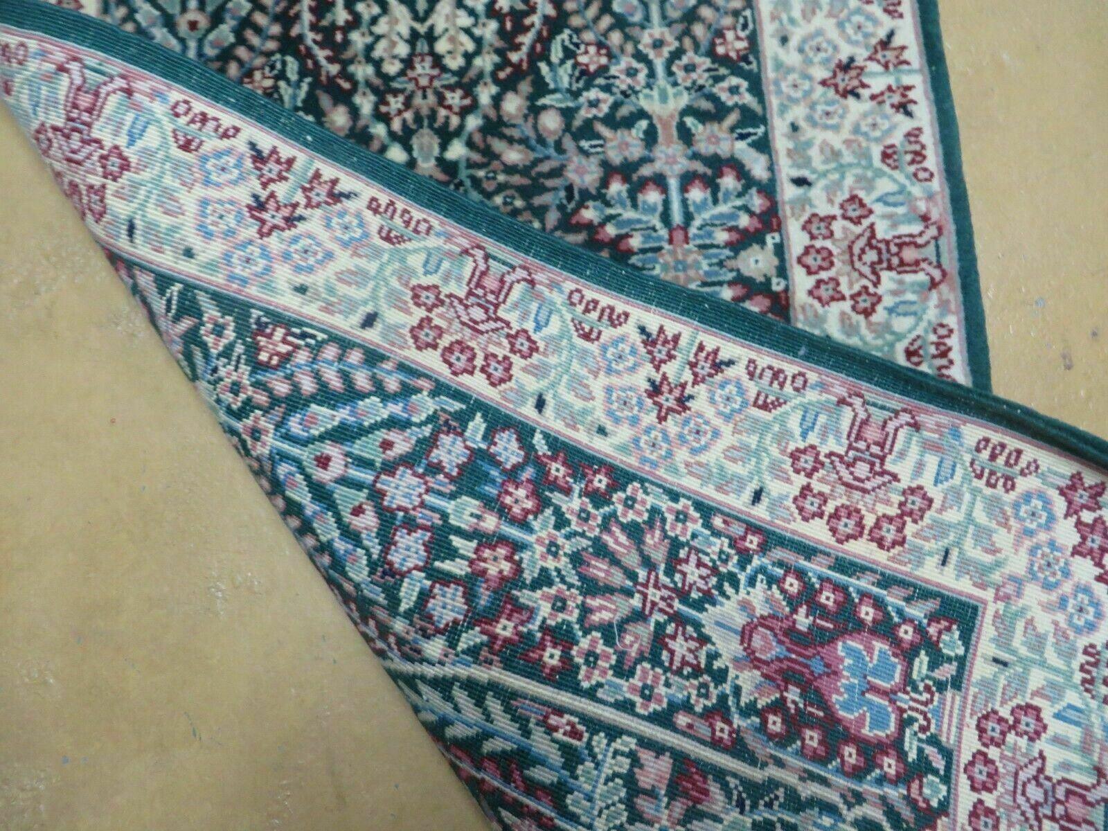 2' X 4' Handmade India Floral Oriental Wool Rug Carpet Vegetable Dyes Nice - Jewel Rugs