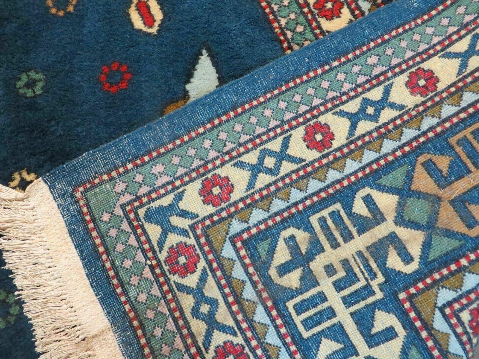 8' X 10' Vintage Handmade Turkish Caucasian Wool Rug Carpet Nice - Jewel Rugs