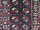 3' X 4' Vintage Handmade Pakistan Bokhara Turkoman Balouch Wool Rug - Jewel Rugs