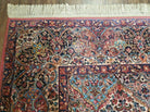 8' 8" X 12' Karastan Multicolor Panel Kirman # 717 Wool Rug American Beauty - Jewel Rugs