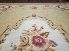 10' 6" X 13' Handmade Aubusson Weave Needlepoint Flat Pile Traditional Wool Area Rug Nice (A) - Jewel Rugs