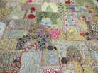 6' X 8' Indian Patchwork Tapestry Wall Hanging Bedspread Coverlet Multicolor Wow - Jewel Rugs