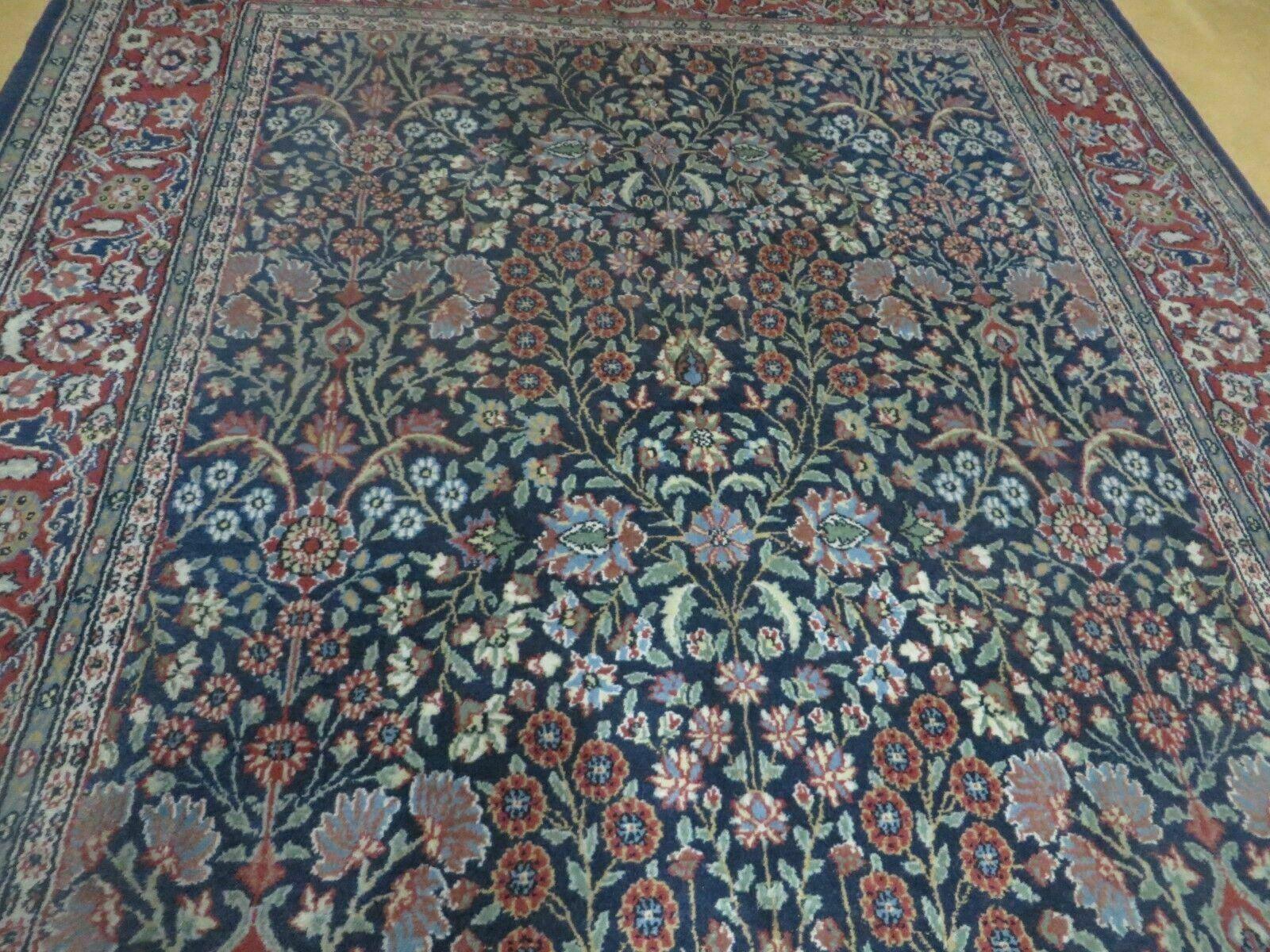 5' X 8' Vintage Handmade Turkish Hereke Wool Floral Rug Carpet Detailed Nice - Jewel Rugs