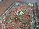 4' X 6' Antique Handmade Indian Wool Rug Vegy Dye # 631 Jewel Colors - Jewel Rugs