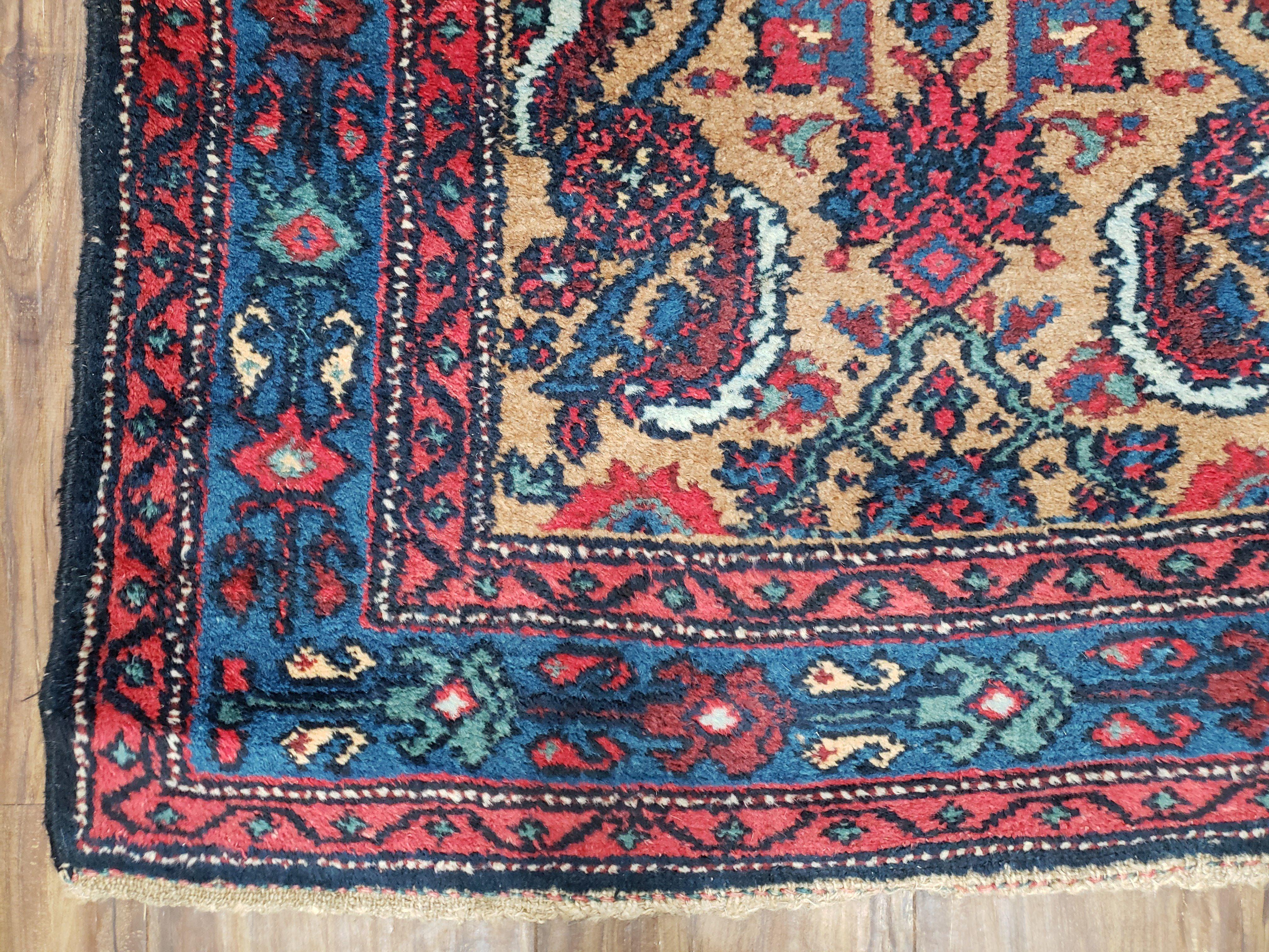 Antique Northwestern Persian Runner Rug, Hand-Knotted, Wool, 2'10" x 10' 2" - Jewel Rugs