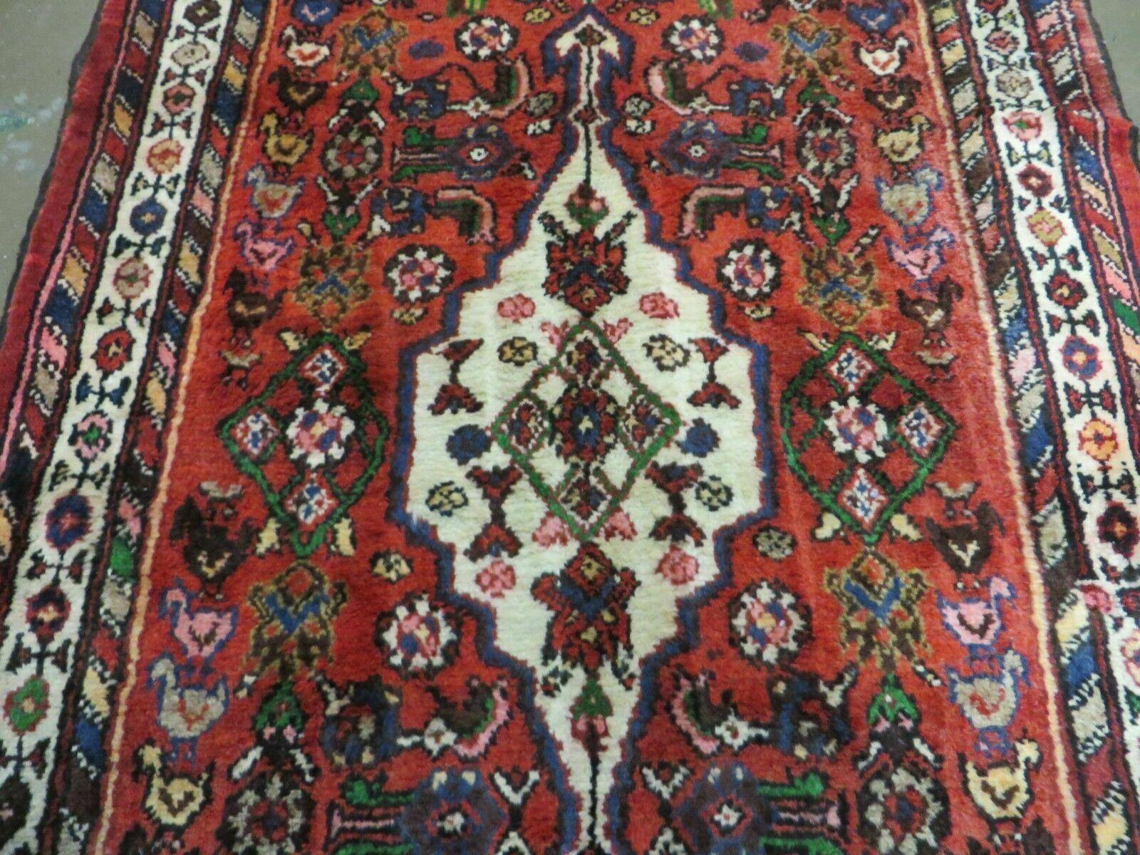 3' 4" X 7' 8" Antique Handmade Turkish Wool Runner Rug - Jewel Rugs