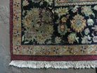 10' X 14' Vintage Handmade Indian Agra Wool Rug - Jewel Rugs