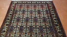 3.6 x 5 Hand-Knotted Vase Rug Floral Turkish Tribal Village Weaving Zagros Vintage Carpet Home Office Wool Area Rug 3x5 Persian Rug 4x5 - Jewel Rugs