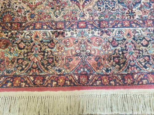 8' 8" X 10' 6" Karastan Multicolor Panel Kirman # 717 Wool Rug American Beauty - Jewel Rugs