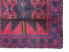 3 X 5 Vintage Handmade Tribal Wool Rug Balouchi Rug Afghan Rug Red Beige Nice - Jewel Rugs