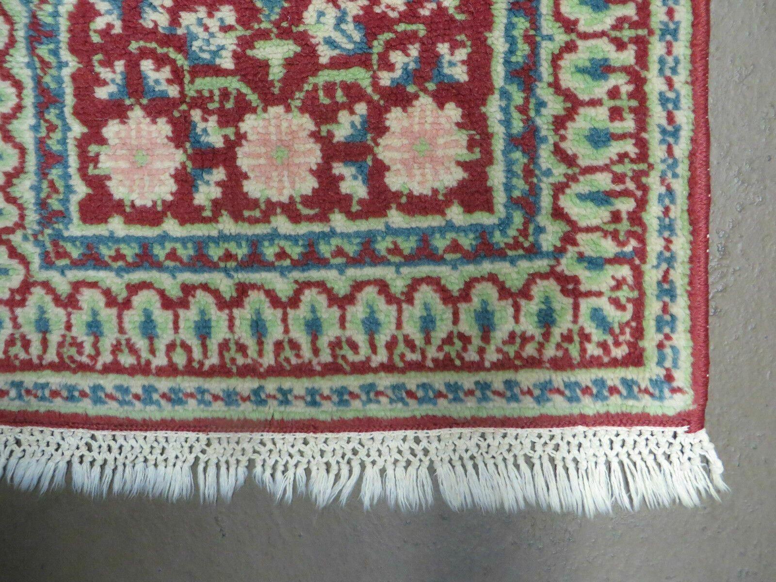 2' X 3' Vintage Handmade Turkish Wool Rug Mat - Jewel Rugs