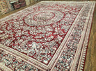 10' X 14' Vintage Handmade Oriental Wool Rug Carpet Organic Wine Red Nice - Jewel Rugs