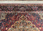 Karastan Rug 5.9 x 9 Medallion Kirman #700/718, Original Karastan Collection 700 Series, Discontinued Wool Karastan Carpet Vintage 6x9 Rug - Jewel Rugs