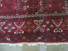 5' X 8' Antique Handmade Fine Tekkeh Turkoman Engsi Hatchli 4 Seasons Wool Rug Bohemian Boho Home Décor - Jewel Rugs