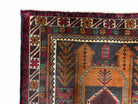 3x5 New Vintage Hand-knotted Handmade Tribal Rug Afghan Rug Balouch Wool Rug - Jewel Rugs