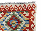 2x3 Kilim Rug Small Colorful Turkish Kilim Rug Zigzag Chobi Kilim Rug Flatweave Wool Rug Playroom Rug Playful Rug New - Jewel Rugs