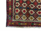 3x5 Vintage Handmade Wool Rug Tribal Turkoman Balouch Prayer Rug Organic Dyes - Jewel Rugs