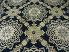 9' X 12' Modern Handmade Tibetan Nepal Wool Rug Savonnerie Design Gold Nice Wow - Jewel Rugs