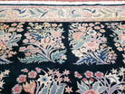 9x12 Floral Pattern Rug Green Garden of Eden Pakistani Carpet Hand Knotted Wool Area Rug Living Room Rug Vintage Dining Room Rug 9 x 12 Nice - Jewel Rugs