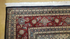 8x10 Pakistan Rug 8 x 10 Pak-Persian Oriental Carpet Very Fine Wool Rug with Silk Accents Herati Mahi Pattern Vintage - Jewel Rugs