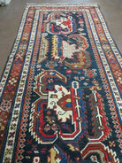 3' 7" X 14' Antique Handmade Caucasian Wool Rug Carpet Nice - Jewel Rugs