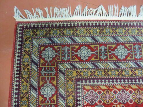 5' X 7' Vintage Hand Made Turkish Perpedil Caucasian Wool Rug Nice - Jewel Rugs