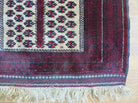 3' X 5' Handmade Fine Knotted Balouch Turkoman Prayer Silk Wool Rug - Jewel Rugs