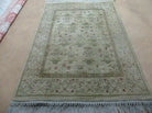 4' X 6' Nourison Power Loom Rug Floral Empire Made In Usa Herbal Wash Nice - Jewel Rugs