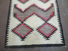 2.5' X 5' Incredible Antique Navajo Navaho Wool Rug Nice - Jewel Rugs