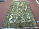 4' X 6 Handmade India Oriental Fine Pictorial Tree Of Life Wool Silk Rug Wow - Jewel Rugs