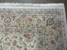 8' X 10' Vintage Handmade Chinese Oriental Floral Wool Rug Silk Accent # 28 Wow - Jewel Rugs