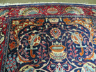 3' 6" X 5' 5" Vintage Fine India Floral Oriental Handmade Wool Rug Sufism Nice - Jewel Rugs