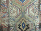 3'4" X 12' Antique Hand Made Turkish Wool Rug Runner Carpet Camel Hair Nice - Jewel Rugs