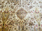 12' X 17' One-of-a-Kind Pakistan Hand-Knotted Wool Rug Handmade Beige Oriental Carpet - Jewel Rugs