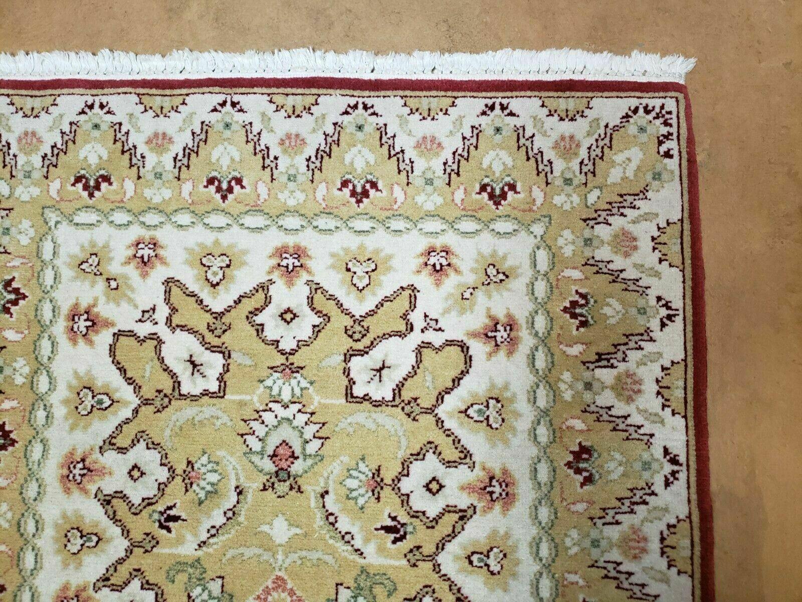 2' 10" X 11' Vintage Handmade Turkish Oushak Wool Runner Beige Oriental Rug Nice - Jewel Rugs