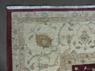 10' X 14' Vintage Handmade PESHAVAR CHOBI Pakistani Agra Wool Carpet Nice - Jewel Rugs