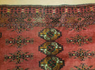 3' 1" X 5' 5" Antique Handmade Tribal Wool Rug Salor Turkoman Organic Dyes Wow - Jewel Rugs