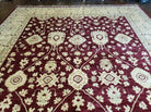 10' X 14' Vintage Handmade PESHAVAR CHOBI Pakistani Agra wool Carpet Nice - Jewel Rugs