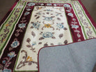 6' 6" X 9' 7" Rug In A Bag Spread Acrylic Velvet Great Gift Burgundy New - Jewel Rugs