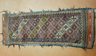 13" X 36" Antique Handmade Caucasian Shahsavan Wool Area Saddlebag Rug Collectible Nice - Jewel Rugs