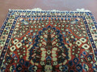 2' X 2' 6" Antique Hand-Knotted Made Indian Wool Rug Carpet Red Nice - Jewel Rugs