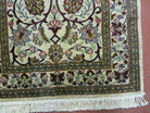 2' X 9.5' Vintage Handmade Fine Turkish Hereke Silk Rug Runner - Jewel Rugs