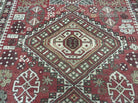 5' X 9' Antique 1880s Handmade Caucasian Shirvan Wool Rug Carpet Estate Found Nice - Jewel Rugs