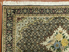 2'4" X 3' Finely Woven Handmade Chinese Floral Oriental Wool Throw Rug with Bird & Flowers - Jewel Rugs